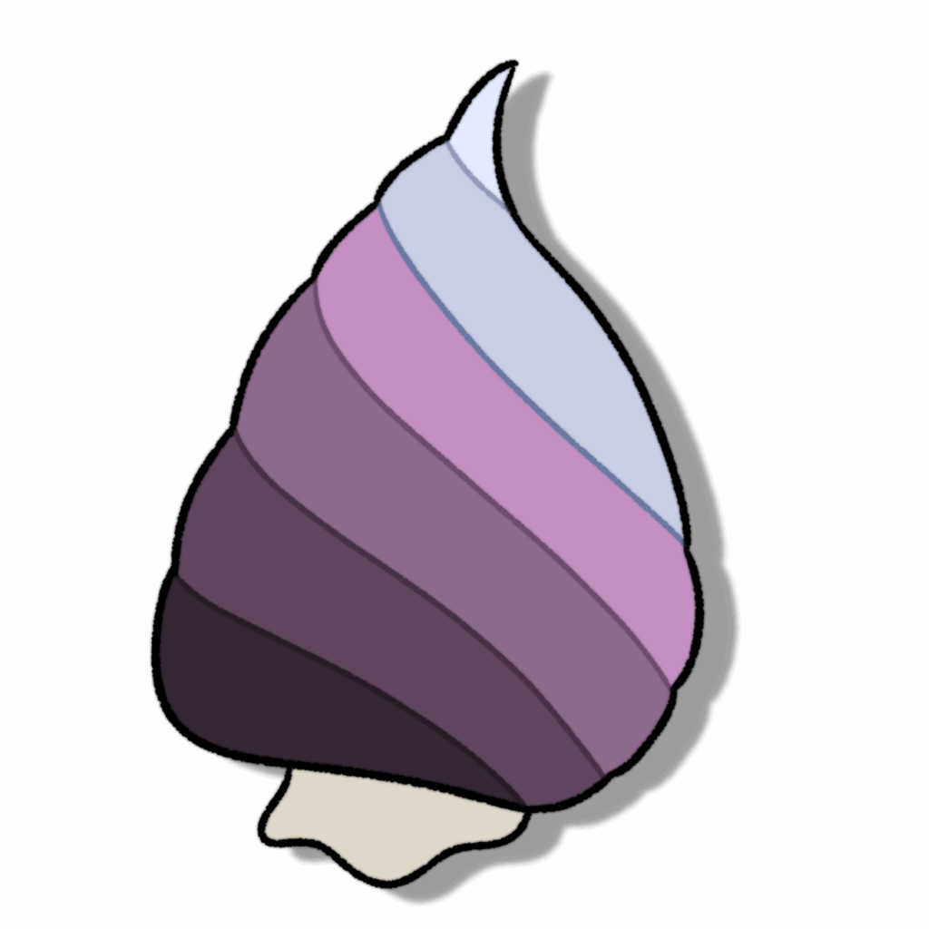 Lila Blauer Pilz